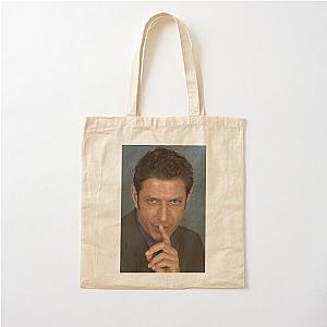 Jeff Goldblum Shh Cotton Tote Bag