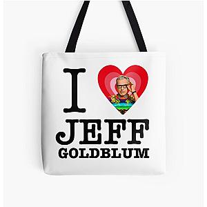 I Heart Jeff Goldblum All Over Print Tote Bag