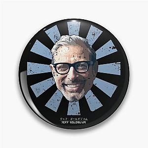 Jeff Goldblum Retro Japanese Pin