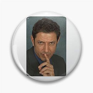 Jeff Goldblum Shh Pin