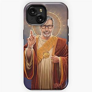 Saint Jeff of Goldblum, Jeff Goldblum Original Religious Painting iPhone Tough Case