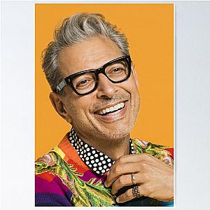 Jeff Goldblum happy Poster