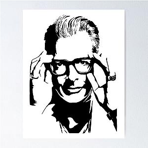 Jeff Goldblum Face Poster