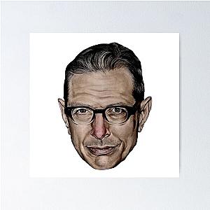 Jeff Goldblum Blush Poster