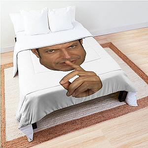 Jeff Goldblum Shush Face Comforter