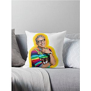 Jeff Goldblum of Happiness Throw Pillow