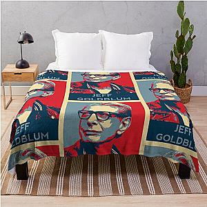 Jeff Goldblum Face Hope Pattern  Throw Blanket