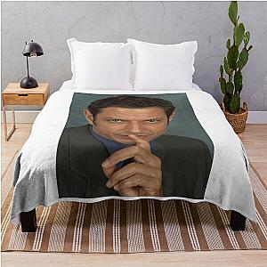 Jeff Goldblum Shh Throw Blanket