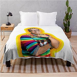 Jeff Goldblum of Happiness Throw Blanket