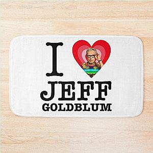 I Heart Jeff Goldblum Bath Mat