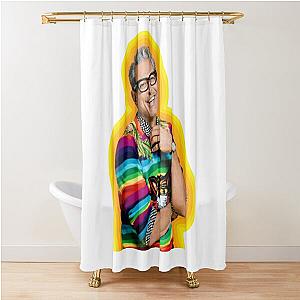 Jeff Goldblum of Happiness Shower Curtain