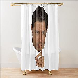 Jeff Goldblum Shush Face Shower Curtain