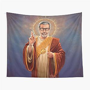 Saint Jeff of Goldblum, Jeff Goldblum Original Religious Painting Tapestry