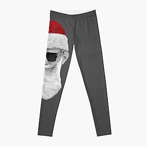 Santa Jeff Goldblum - on Grey Leggings