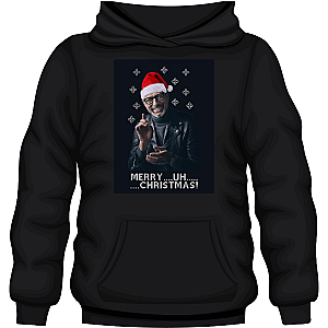 Jeff Goldblum Merry Uh Christmas Pullover Hoodie