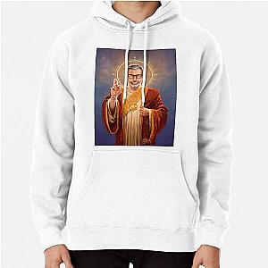 Saint Jeff of Goldblum, Jeff Goldblum Original Religious Painting Pullover Hoodie