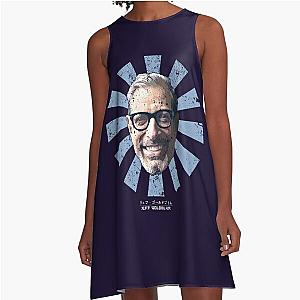 Jeff Goldblum Retro Japanese A-Line Dress