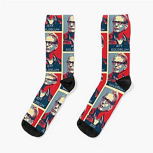 Jeff Goldblum Face Hope Pattern  Socks