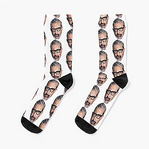 Jeff Goldblum lowpoly 2dart Socks