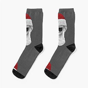 Santa Jeff Goldblum - on Grey Socks