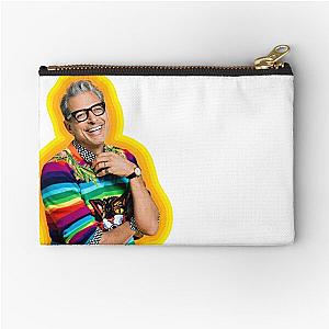 Jeff Goldblum of Happiness Zipper Pouch