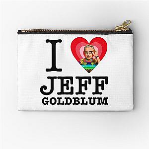 I Heart Jeff Goldblum Zipper Pouch