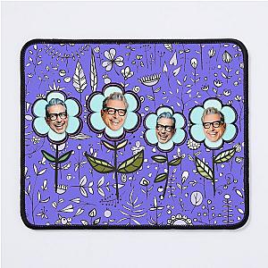 JEFF GOLDBLUM FLOWERS - PURPLE  Mouse Pad