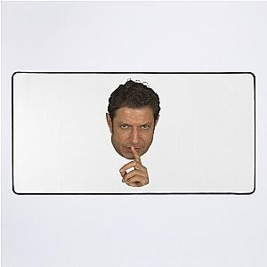 Jeff Goldblum Shush Face Desk Mat