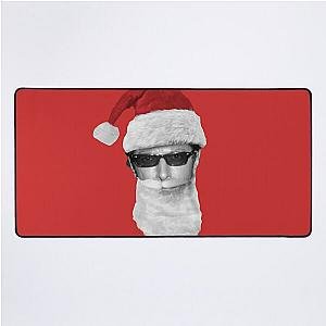 Young Santa Jeff Goldblum - on Red Desk Mat