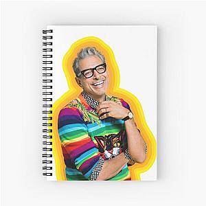 Jeff Goldblum of Happiness Spiral Notebook