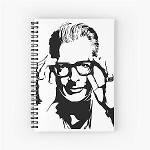 Jeff Goldblum Face Spiral Notebook