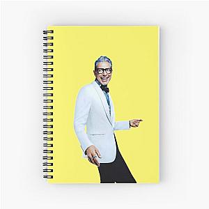 Jeff Goldblum Handsome Man Spiral Notebook