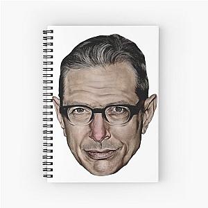 Jeff Goldblum Blush Spiral Notebook