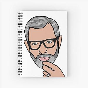 Zaddy Jeff Goldblum Spiral Notebook