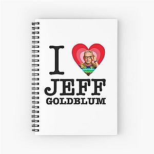 I Heart Jeff Goldblum Spiral Notebook