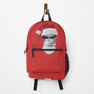 Young Santa Jeff Goldblum - on Red Backpack