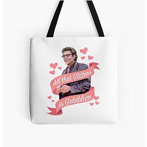 Jeff Goldblum Glitters is Goldblum All Over Print Tote Bag