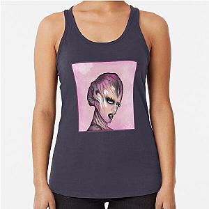 Jeffree star alien  Racerback Tank Top