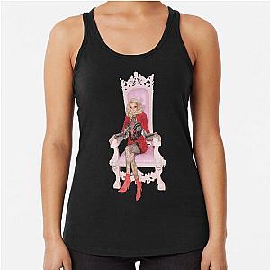 Jeffree Star on Throne  Racerback Tank Top