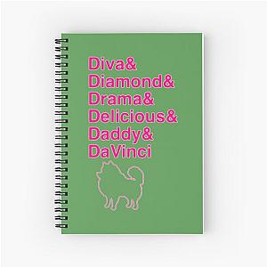 Jeffree Star Pomeranians 	 	 Spiral Notebook