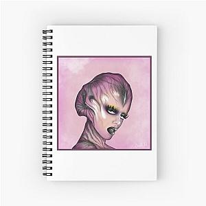 Jeffree star alien  Spiral Notebook