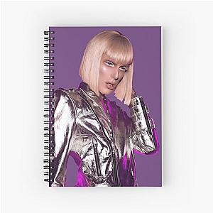 Jeffree Star Purple Cutout Edit Spiral Notebook