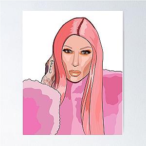 Jeffree Star Illustration  Poster