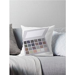 Cremated Palette Jeffree Star   Throw Pillow