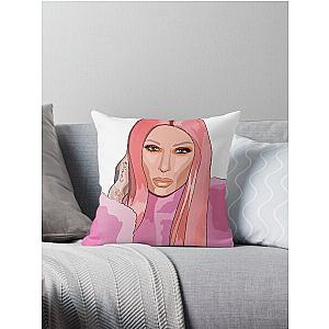 Jeffree Star Illustration  Throw Pillow