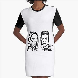 Jeffree Star and Manny MUA Graphic T-Shirt Dress