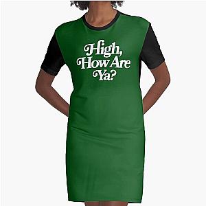 Jeffree Star High How Are Ya Blakc s black Graphic T-Shirt Dress