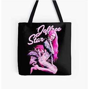 JEFFREE STAR 2014 DESIGN LOGO OLD SCHOOL All Over Print Tote Bag