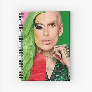 Jeffree Star Green Spiral Notebook