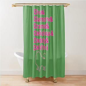 Jeffree Star Pomeranians 	 	 Shower Curtain